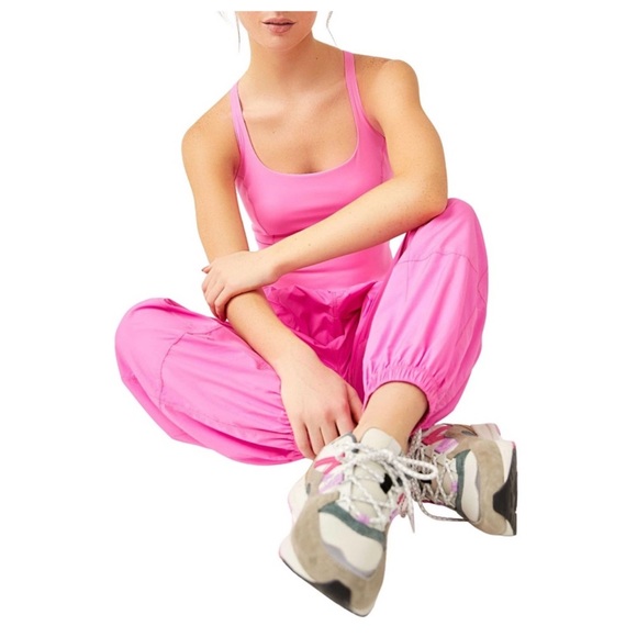 NWT Free People FP Movement Sleeveless Cutout Righteous Onesie - Picture 3 of 12